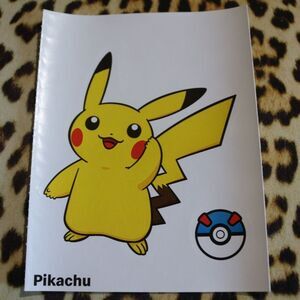 Pikachu Sticker Pokemon
